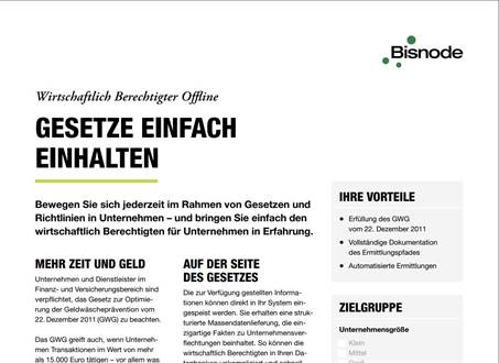 Wirtschaftlich Berechtigter Offline – Gesetze und Sorgfaltspflichten einfach einhalten