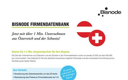 Produktflyer Firmendatenbank DACH