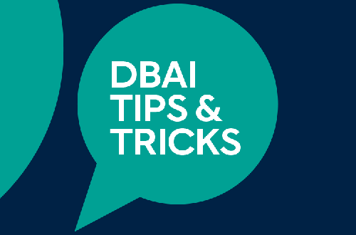 DBAI Tips & Tricks (EN)