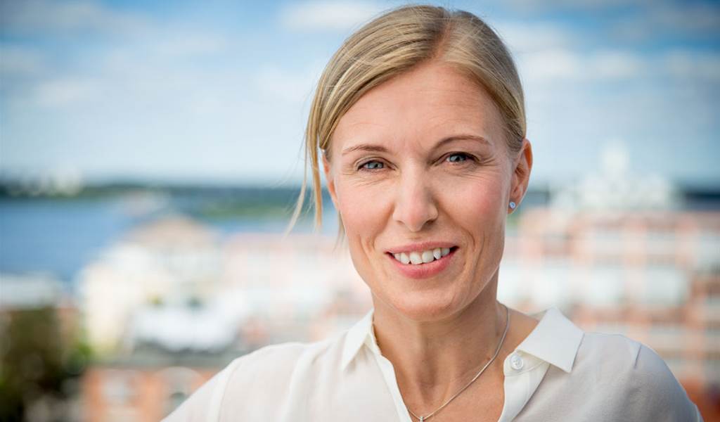 Bild på Caroline Peterson Ullstrand, CRM-chef på Dustin